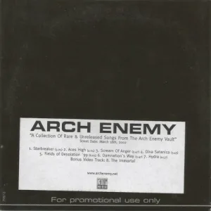 A Collection of Rare & Unreleased Songs From the Arch Enemy Vault album cover
