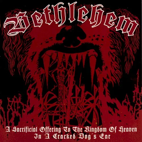 A Sacrificial Offering to the Kingdom of Heaven in a Cracked Dog’s Ear background