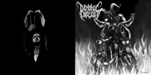 Demonic Christ / Horna album cover
