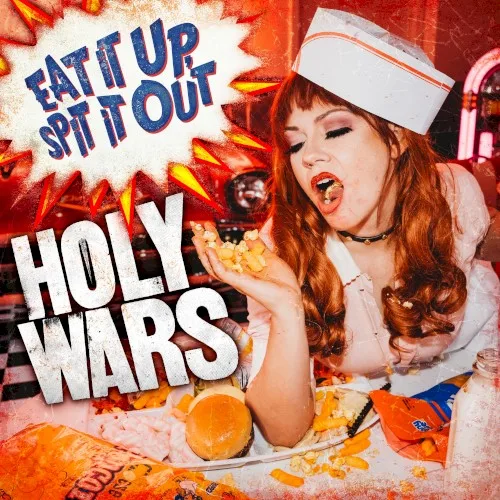 EAT IT UP SPIT IT OUT background