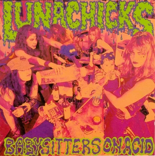 Babysitters on Acid background