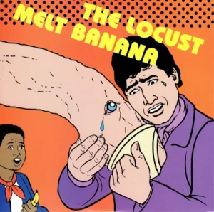 The Locust / Melt‐Banana album cover