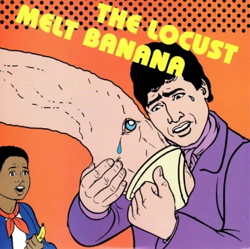 The Locust / Melt‐Banana background