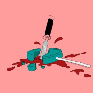 Pinkshift – Saccharine album cover