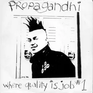 Propagandhi – Where Quality Is Job #1 album cover
