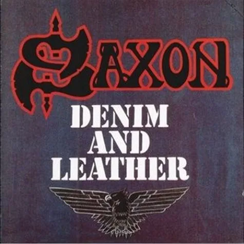 Denim and Leather background