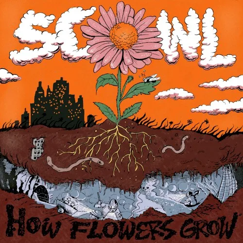 How Flowers Grow background