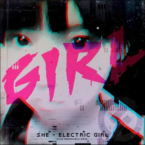 Electric Girl background