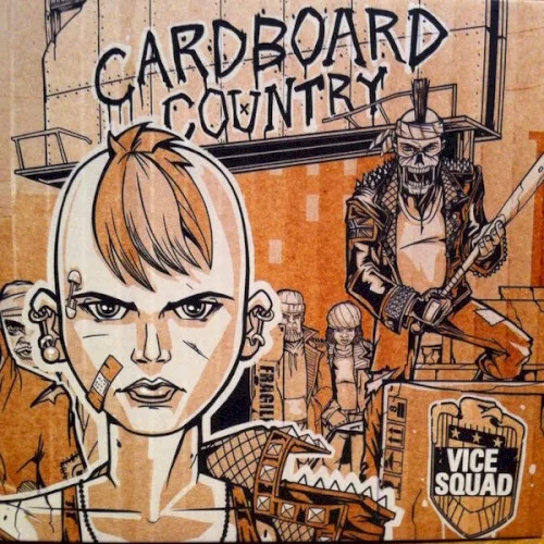 Cardboard Country background
